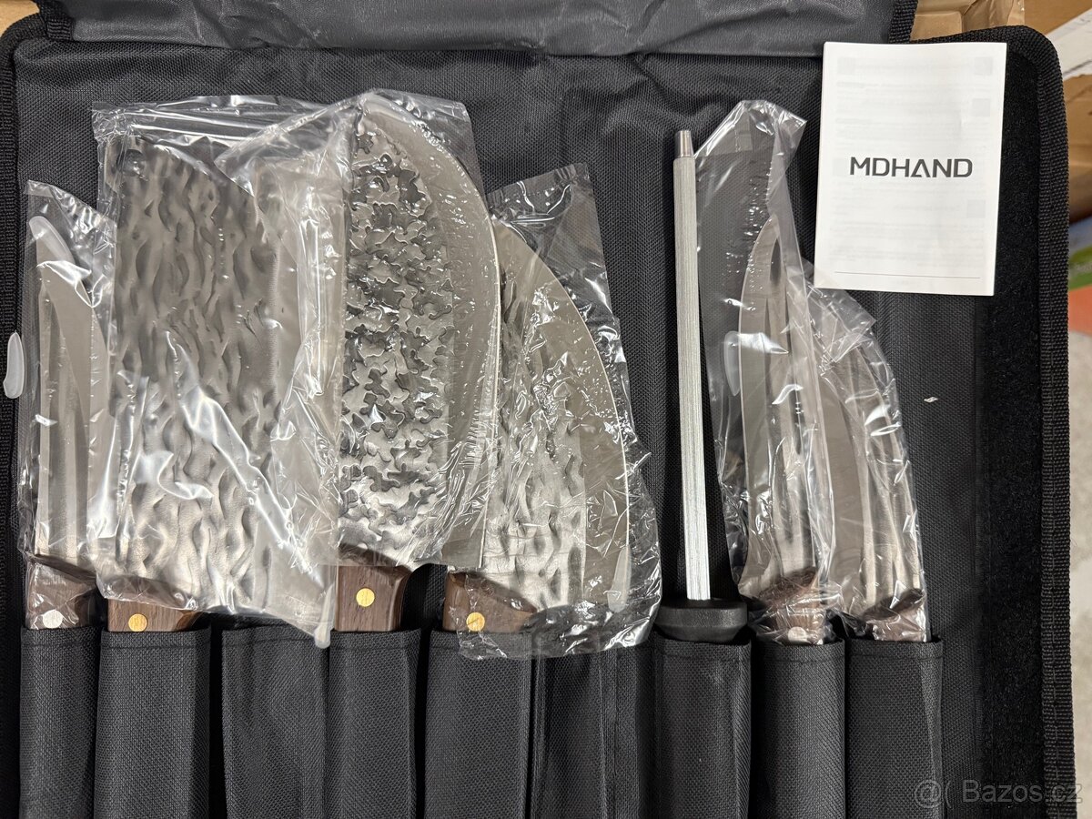 Sada řeznických nožů - 7 kusů - 4