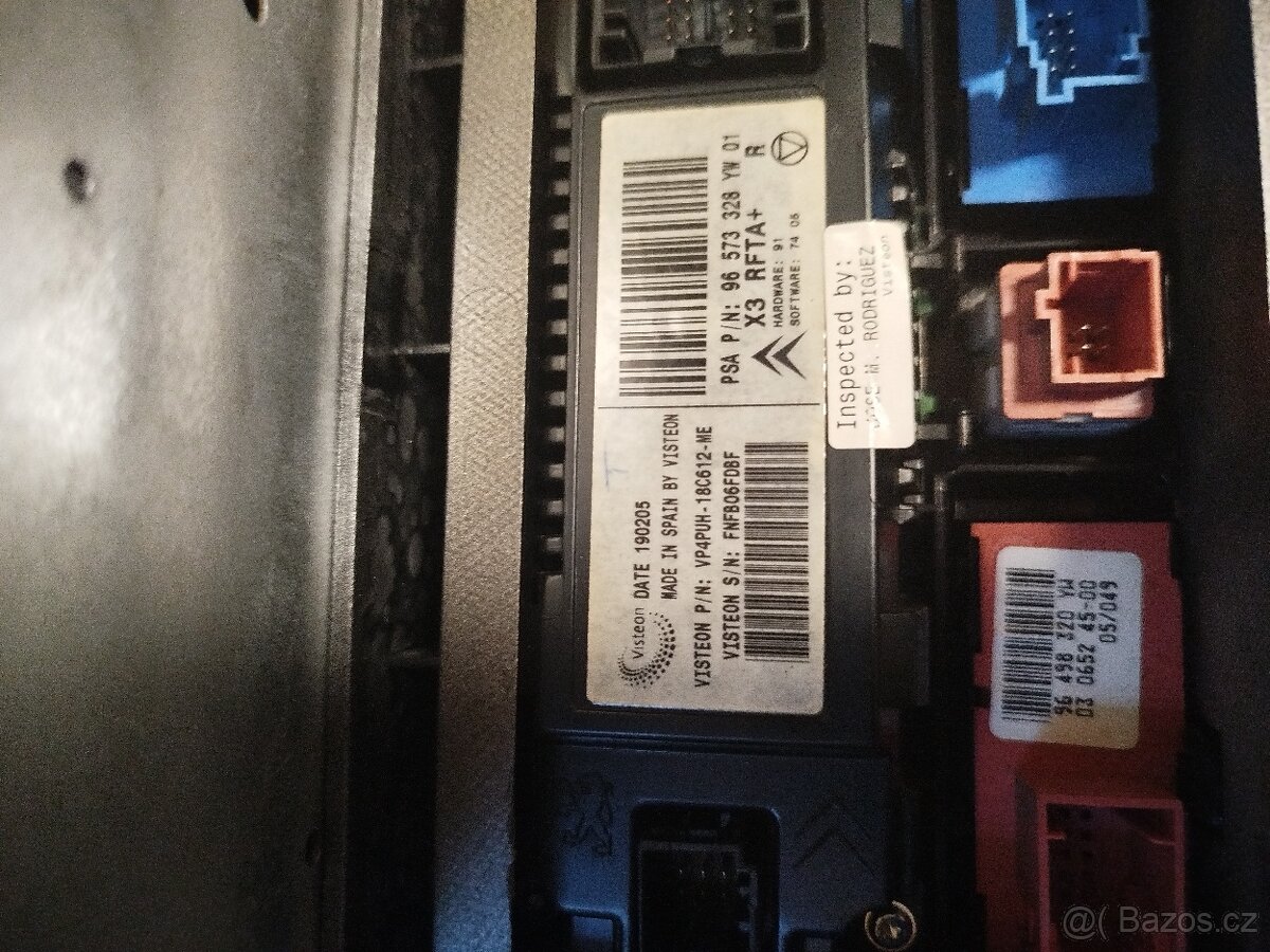 Auto rádio a ovládání klimatizace na Citroen C5 II - 4