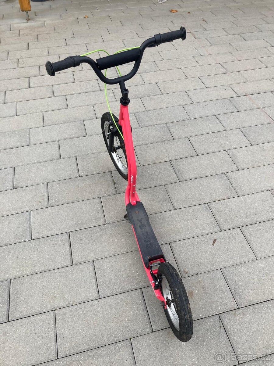 Dětská koloběžka Yedoo - růžová - 4