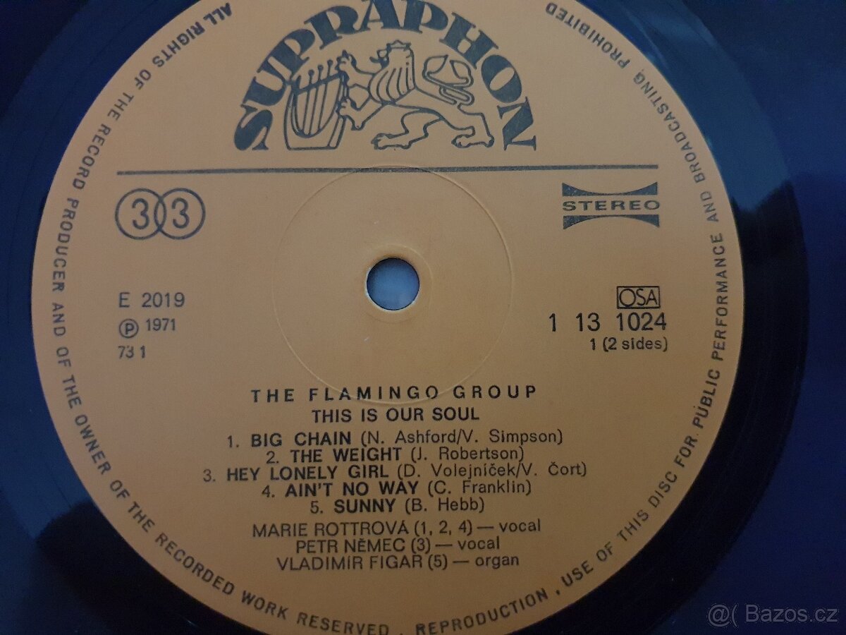 Flamingo, Marie Rottrová LP SP kolekce - 4