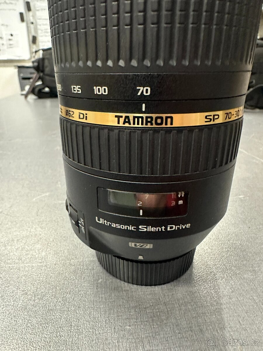 Tamron sp 70-300mm f/4-5.6 di VC USD pro NIKON s UV filtrem - 4