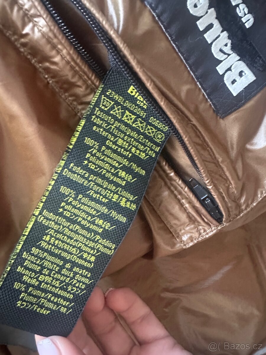 Péřová bunda/kabát Blauer - 4