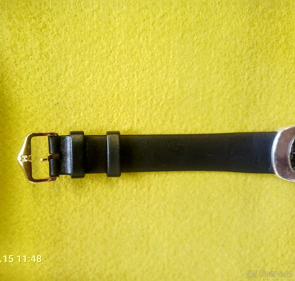 Stříbrné náramkové hodinky lenco - 4