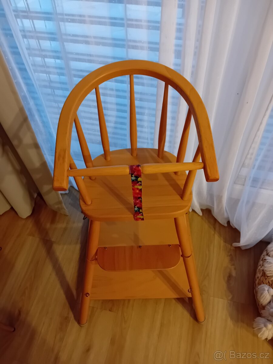 Jídelní židlička, dětská zidle - 4