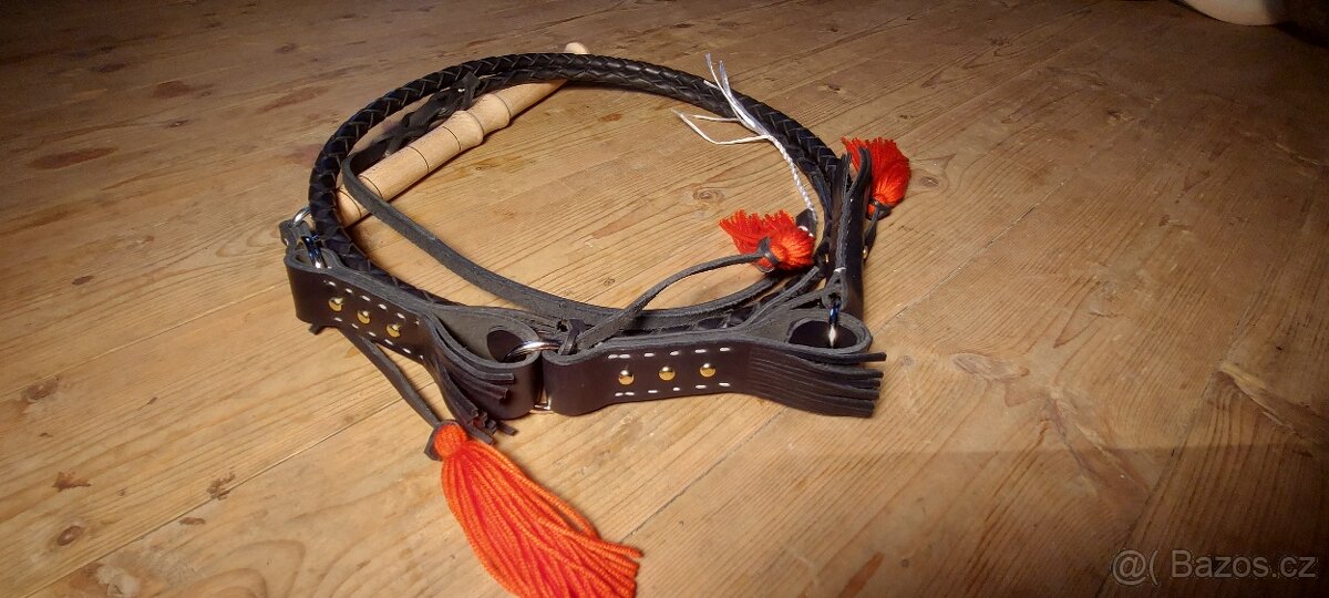 Pastevecký bič, honácky bič černý - 4