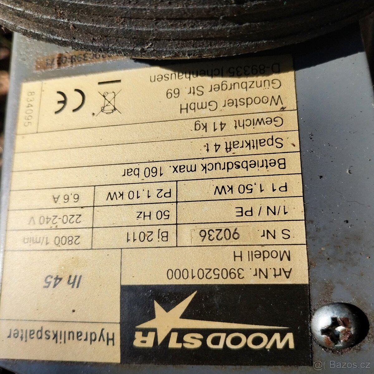 Štípačka 4 t za polovic - 4