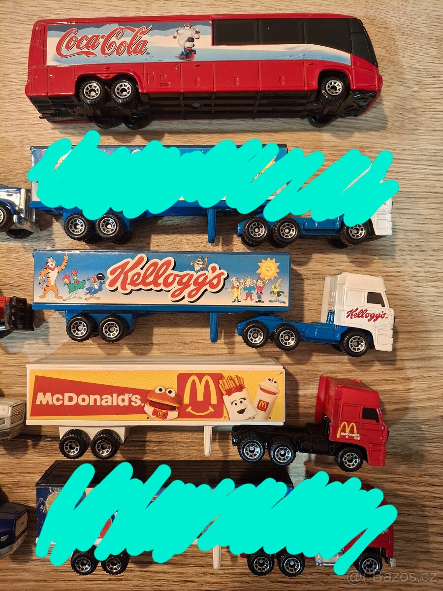 Matchbox Convoy Coca Cola, Pepsi, MC Donalds, Kelloggs - 4