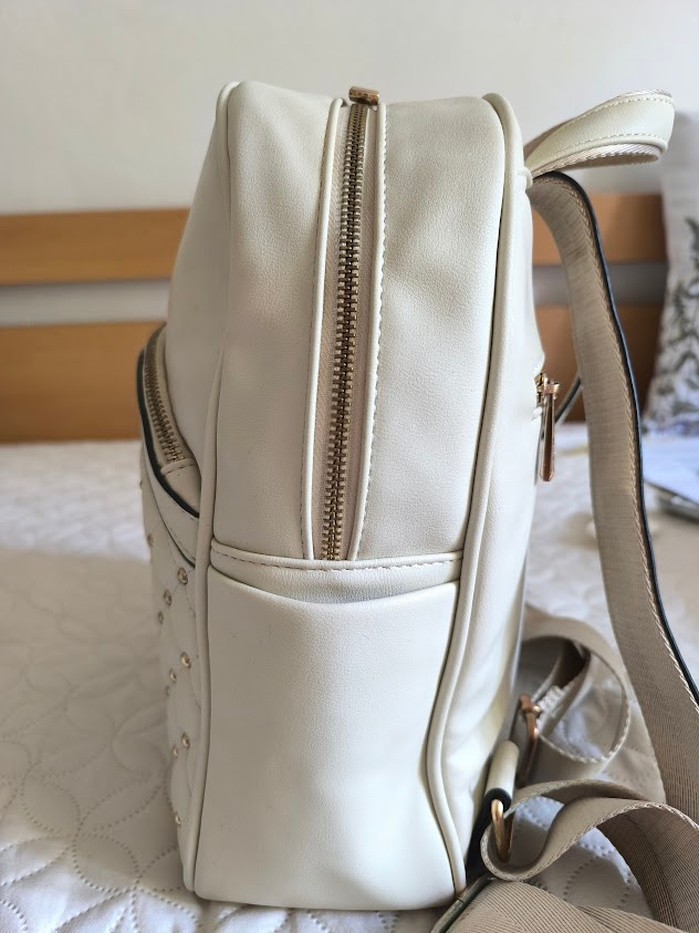 Dámský městský béžový batoh - 4
