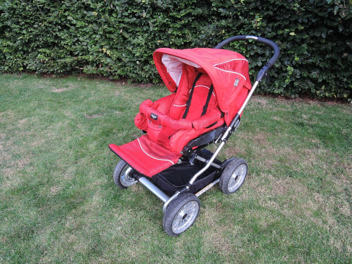 Dětský kočárek Emmaljunga 2v1 + zimní fusak Aesthetic - 4