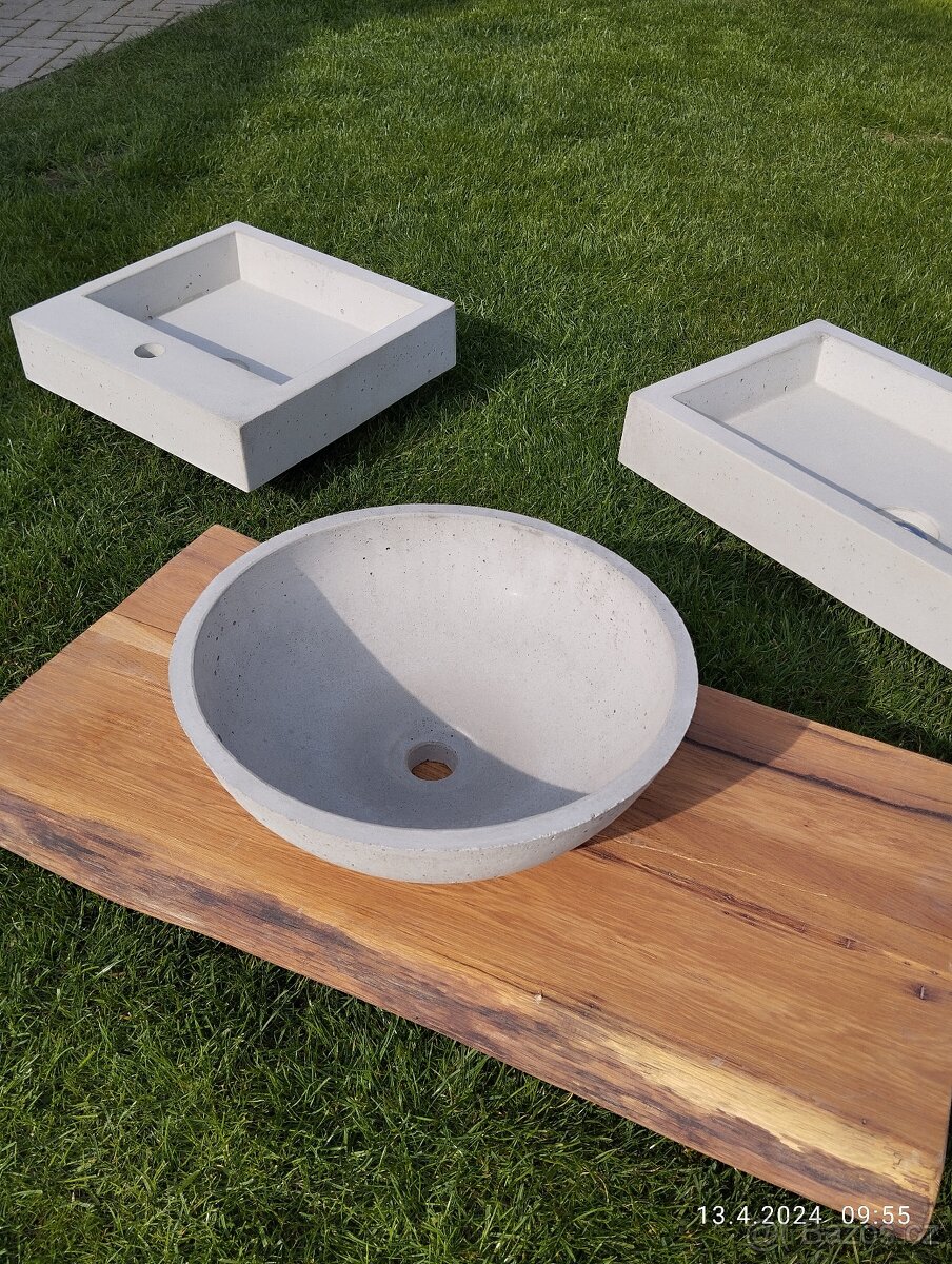 Betonové umyvadlo luxusní #1 - 4