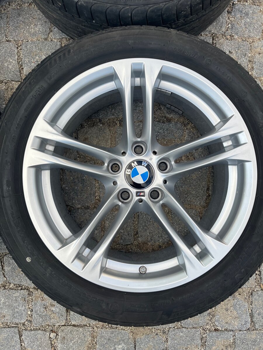 Prodám originál letní sadu alu kol 18" na BMW Styling 613M - 4