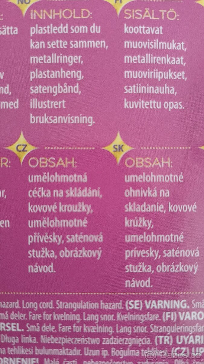 Sada bizuterie na tvoření - 4