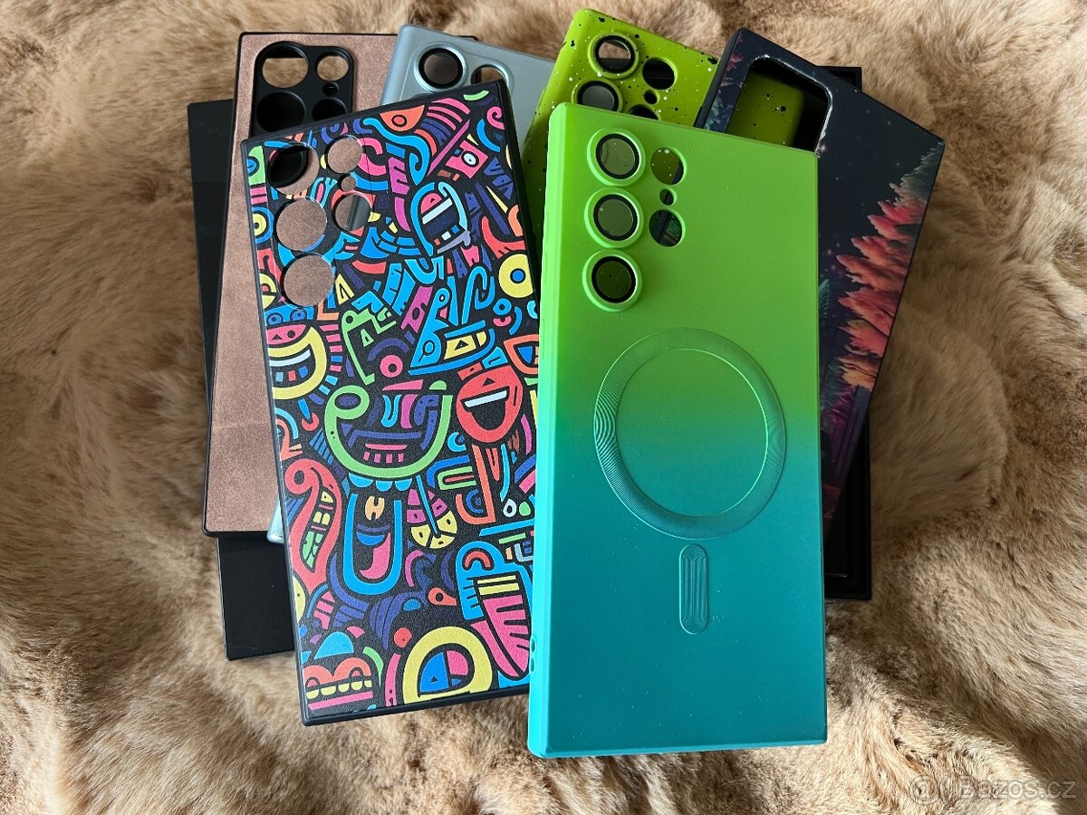 Samsung Galaxy S22 Ultra 256GB Phantom Black, komplet, kryty - 4