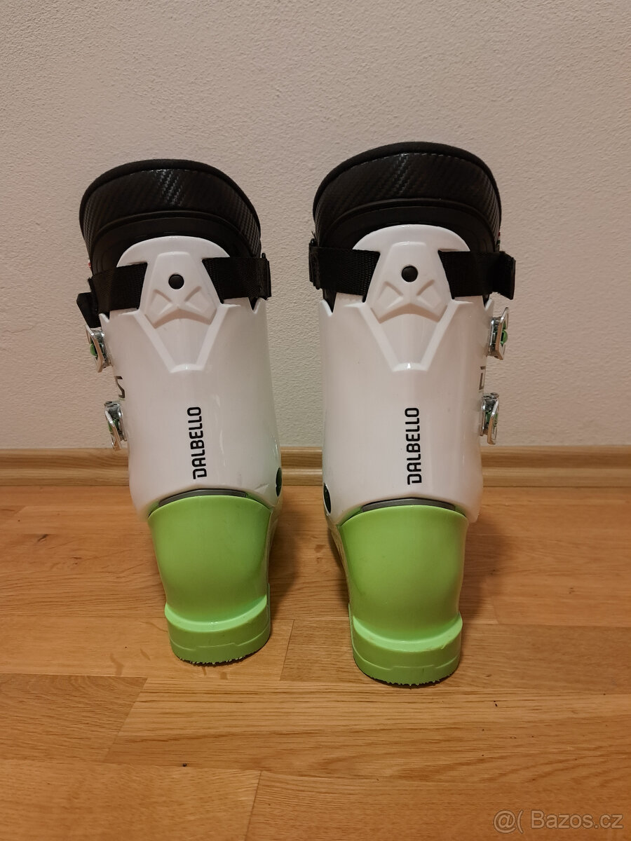 Dětské zeleno-bílé lyžáky Dalbello vel. 38/6.5/5.5 - 4