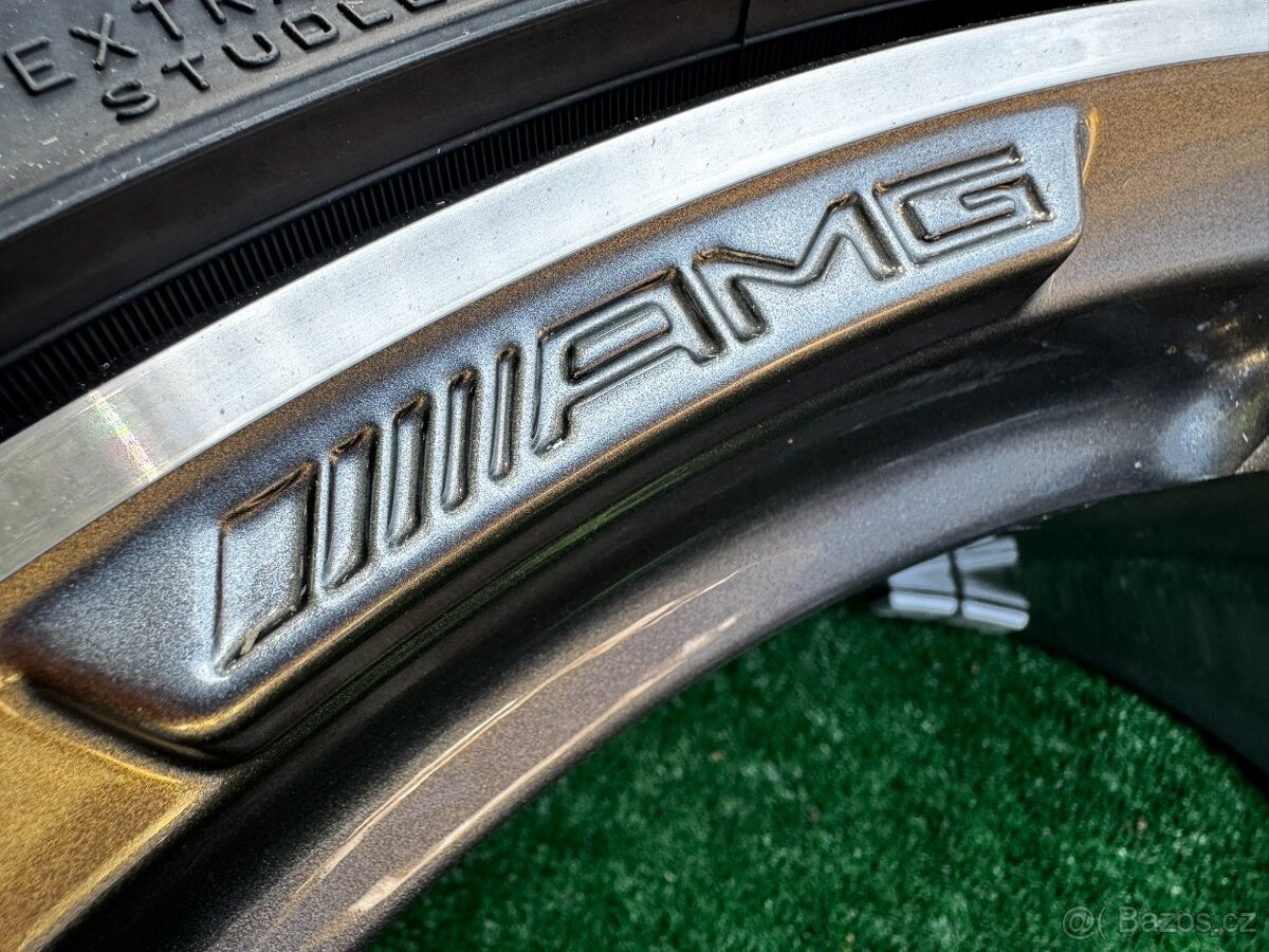 Originál alu kola Mercedes 5x112 R19 W213 all zimní - 4