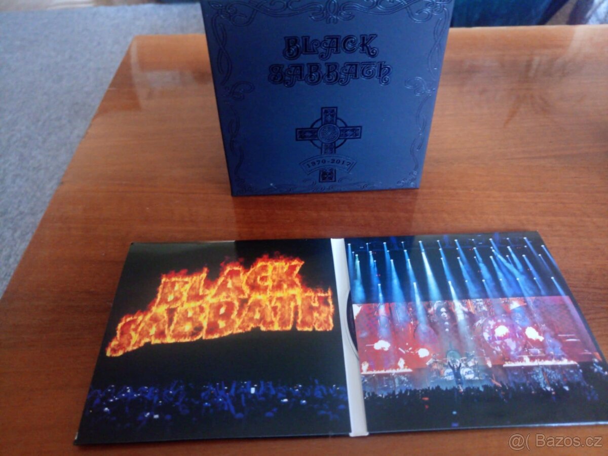 BLACK SABBATH komplet - BOX s CD komplet 22+1 BLU-RAY - 4