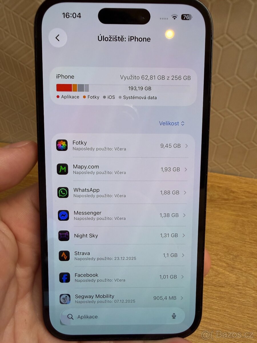 IPHONE 14 PRO 256 GB Black/Černá - 4