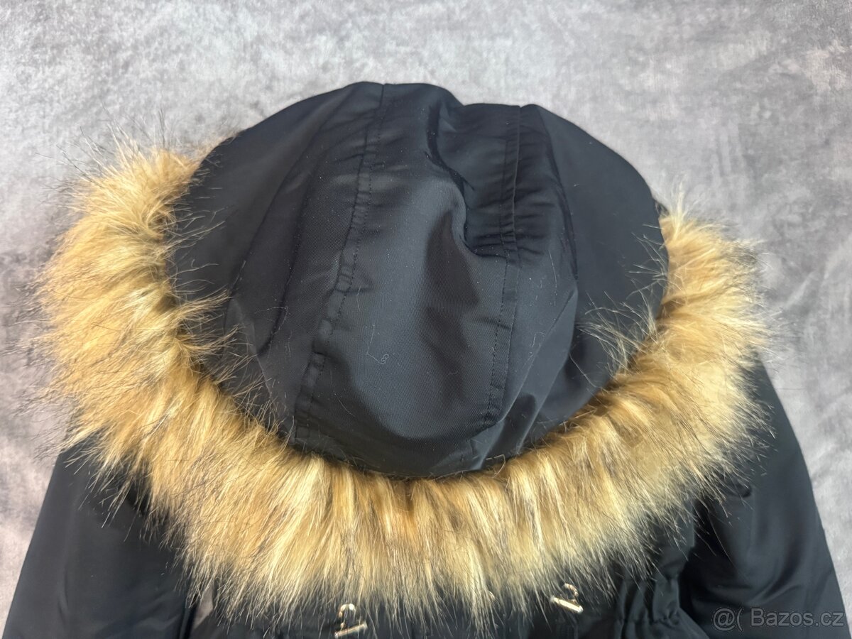 Dívčí zimní bunda/ parka F&F 122/128 - 4