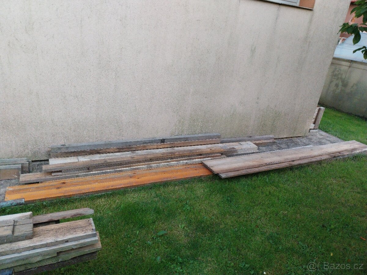 Prkna, fosny, rigle, tramky, hranoly - 4