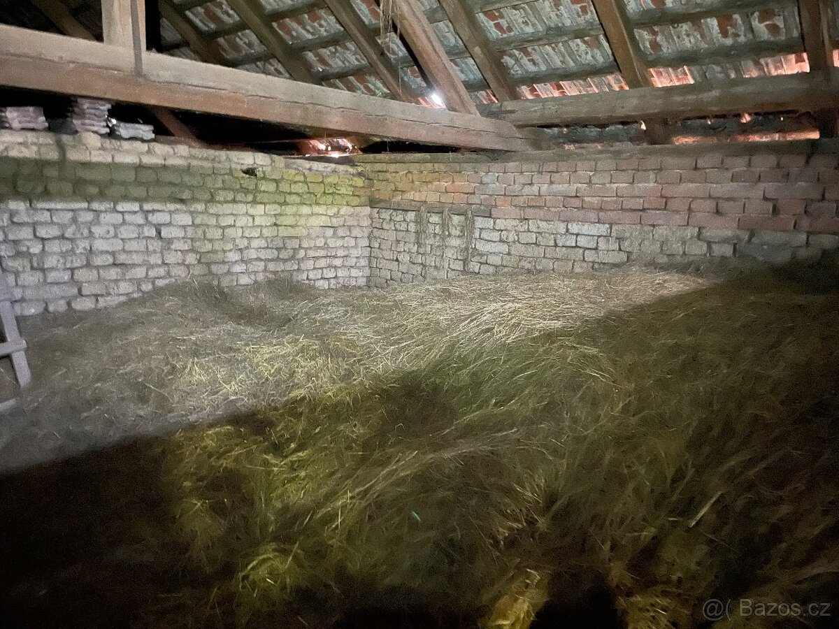 Daruji staré suché seno a slámu za odvoz - 4