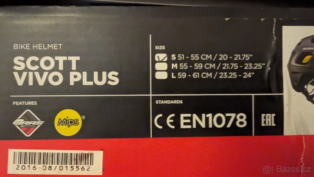 Trail helma Scott Vivo Plus Mips vel.S - 4