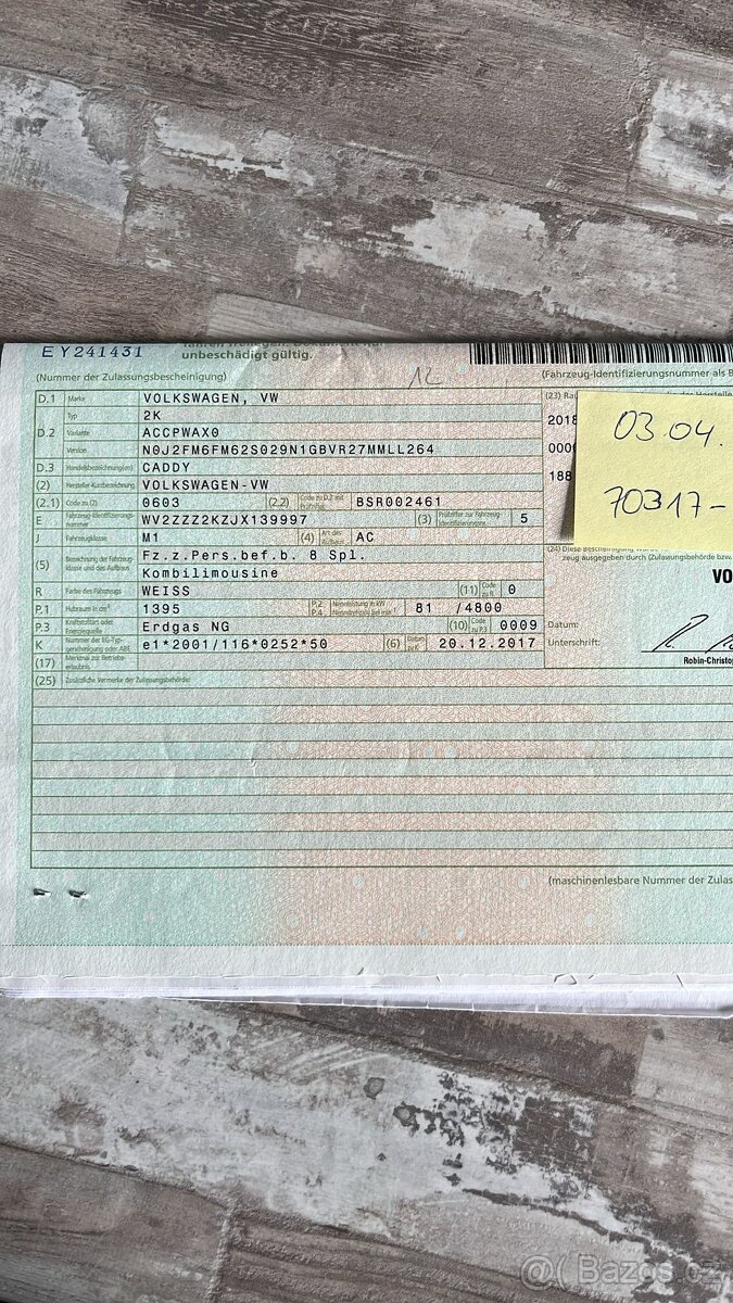 Caddy 1.4i CNG - 4