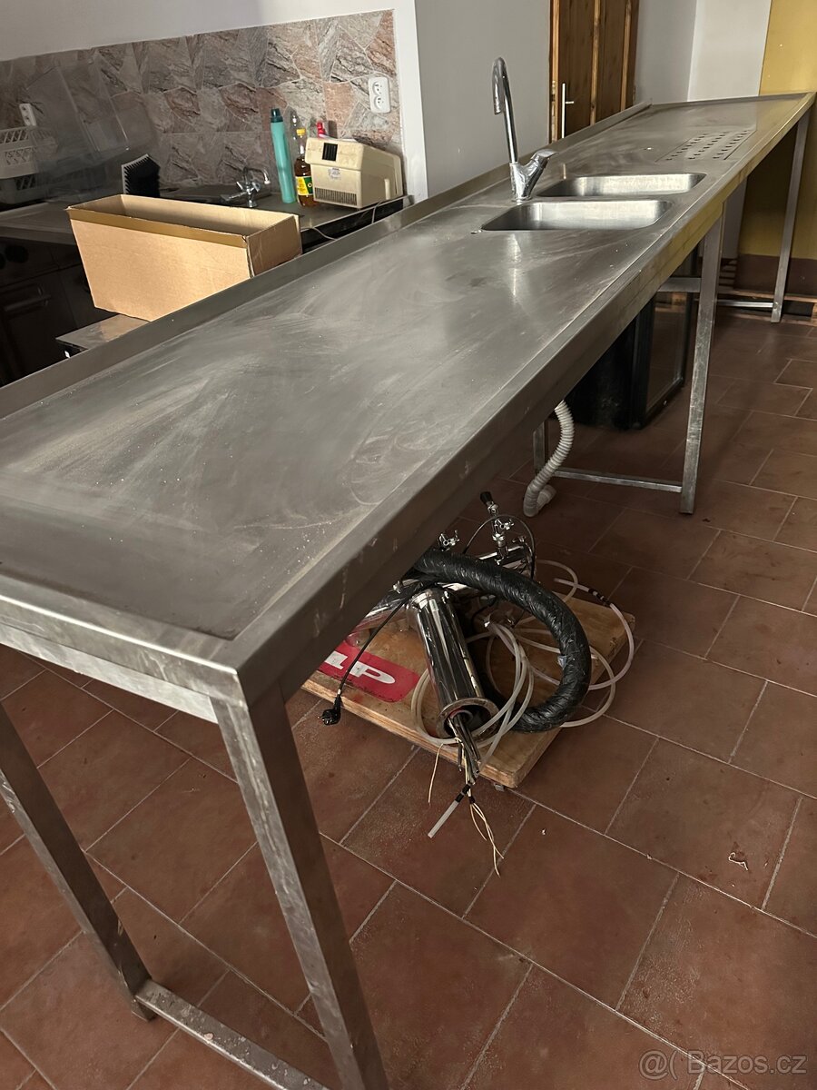 Nerez stůl bar výčepní stůl - 4