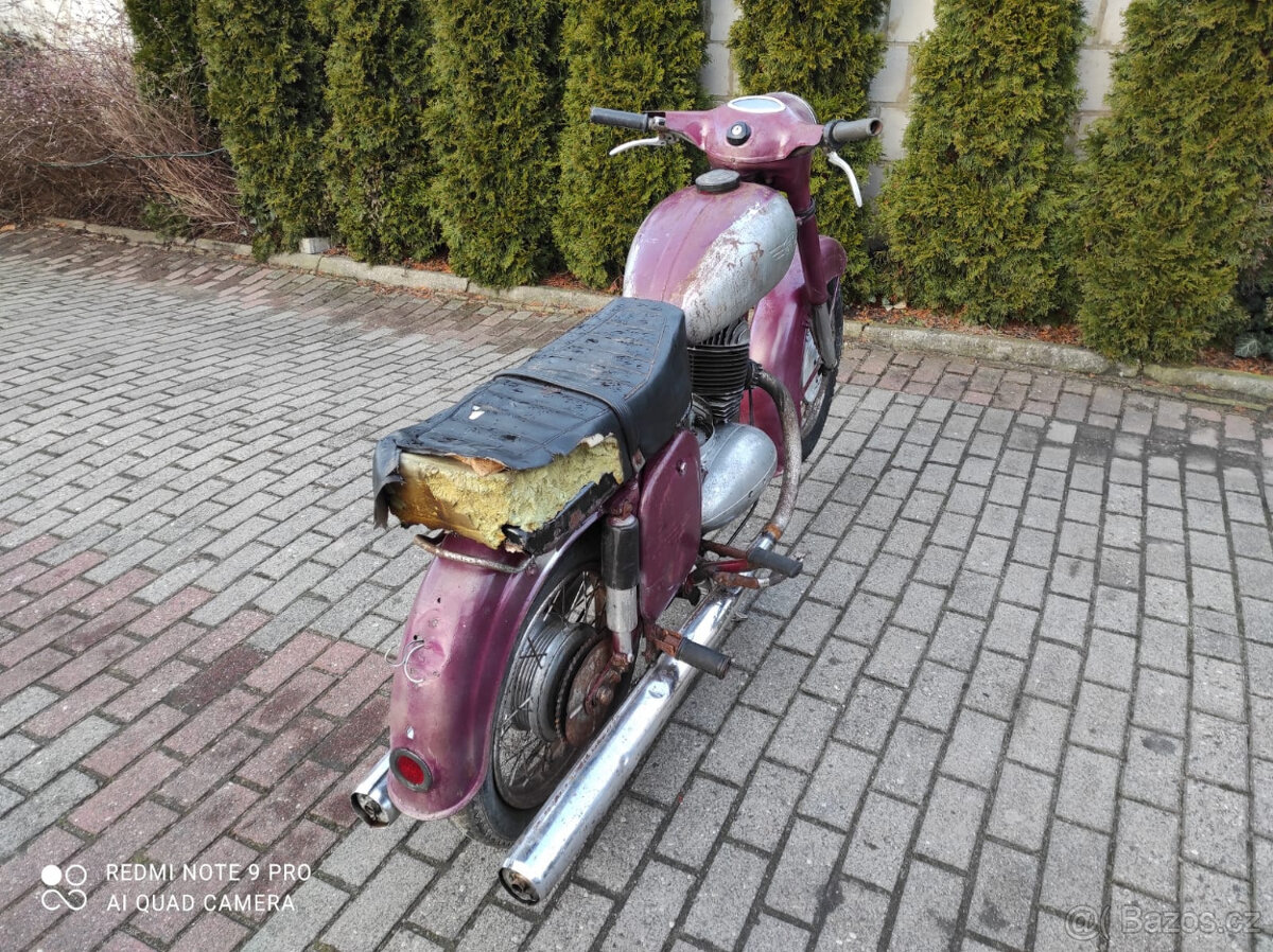 Jawa 250 353 kyvacka, Eu doklady na prihlaseni - 4