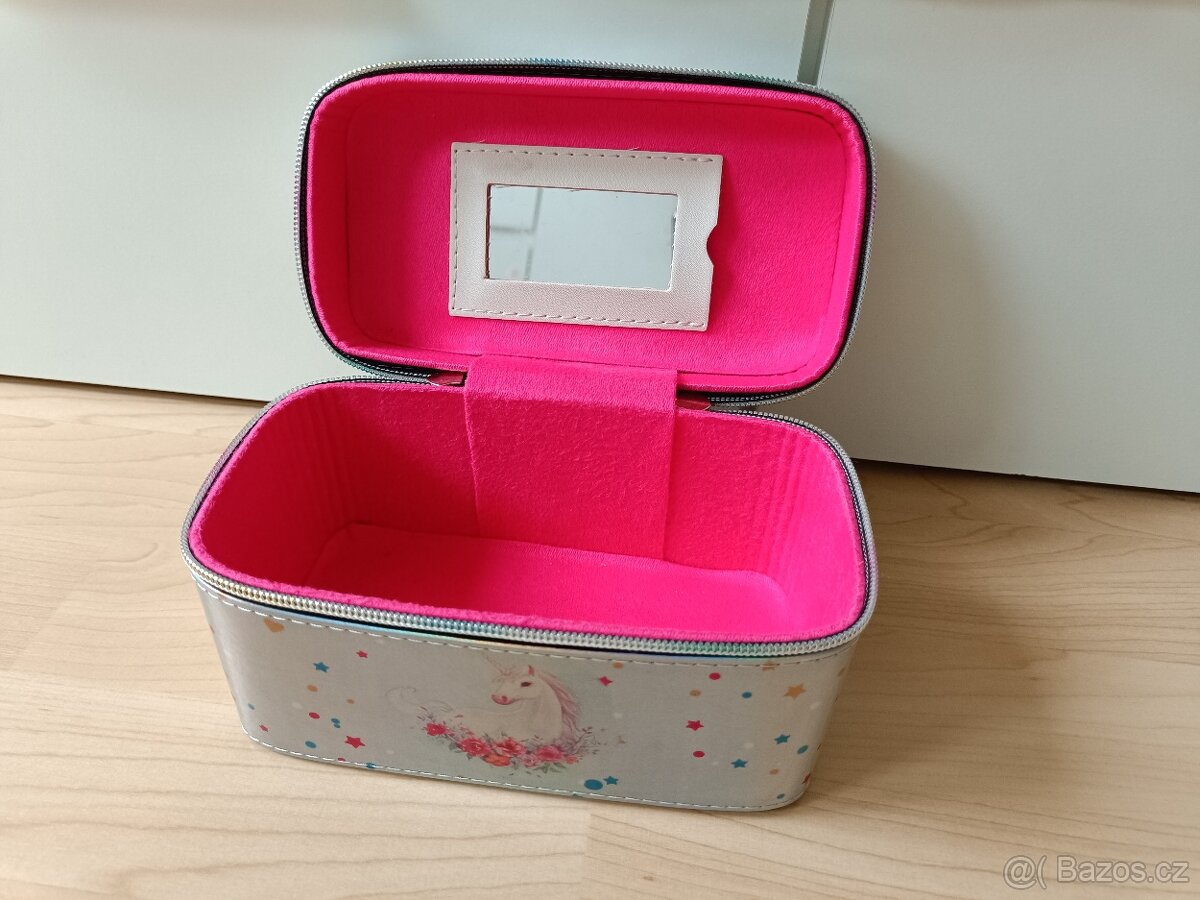 Dětský kosmetický kufřík se zrcátkem - 4