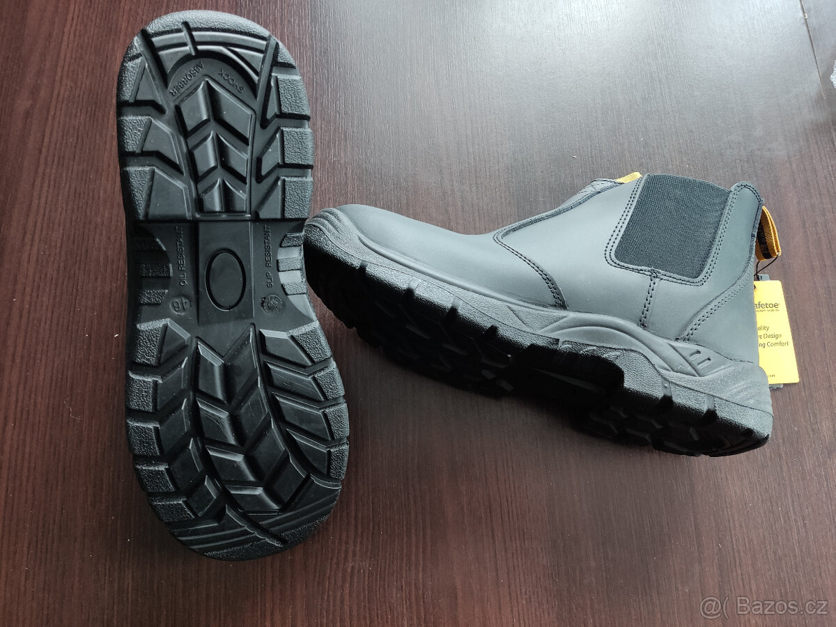 S3 pracovní boty s ocelovou špičkou M8025, velikost EU46 - 4