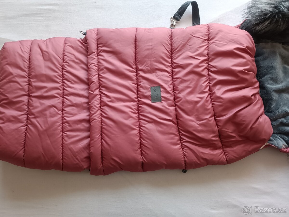 Rostoucí zimní fusak vak pro děti jasmine - 4