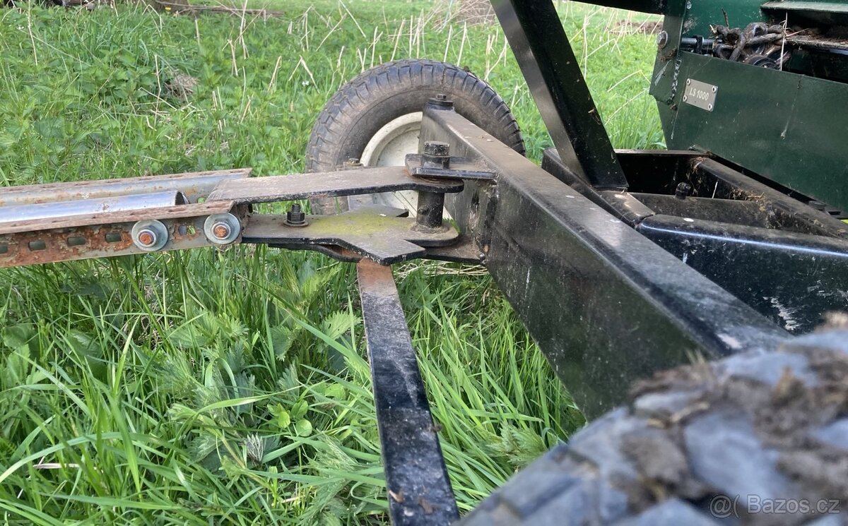 Zánovní koňské rozmetadlo 1t i za čtyřkolku / auto - 4