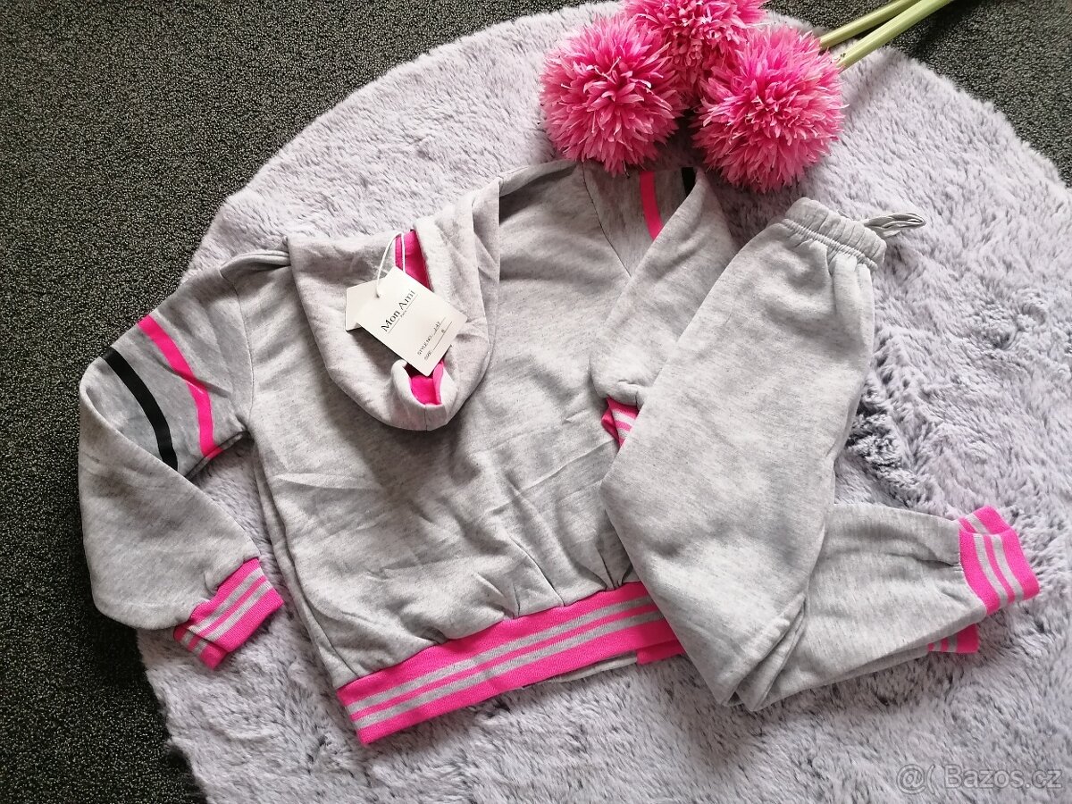 Krásná tepláková souprava - nová - 4