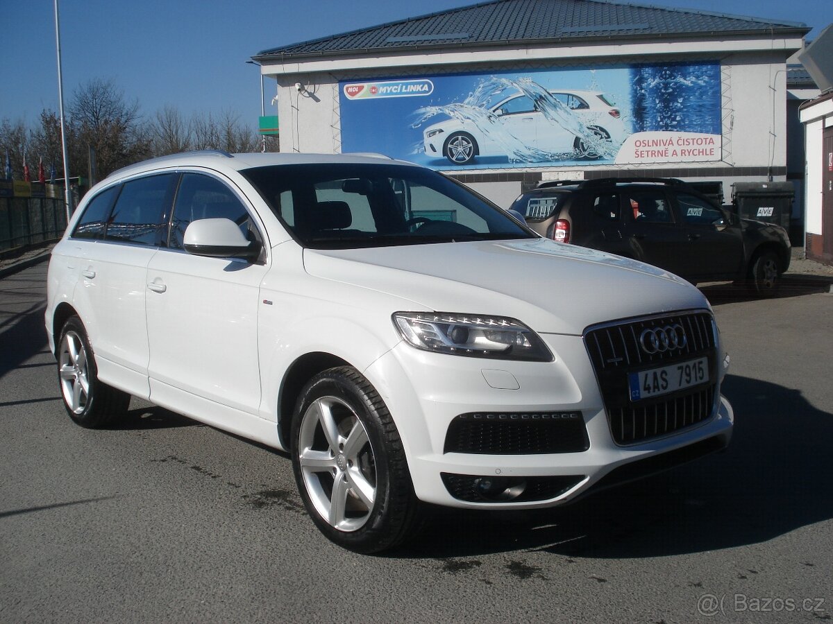Audi Q7 3.0 TDi S-LINE ČR 1. MAJ - 4