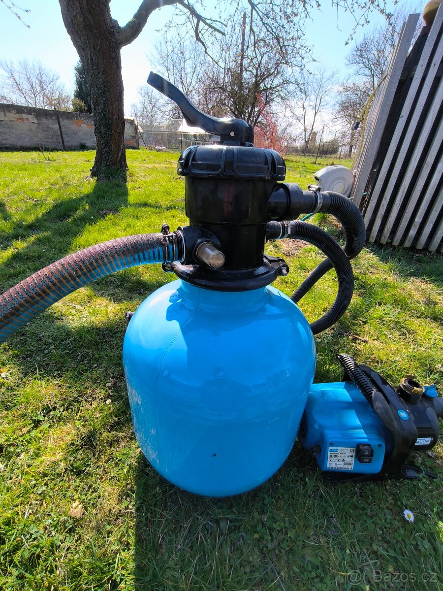 Písková filtrace+ čerpadlo - 4