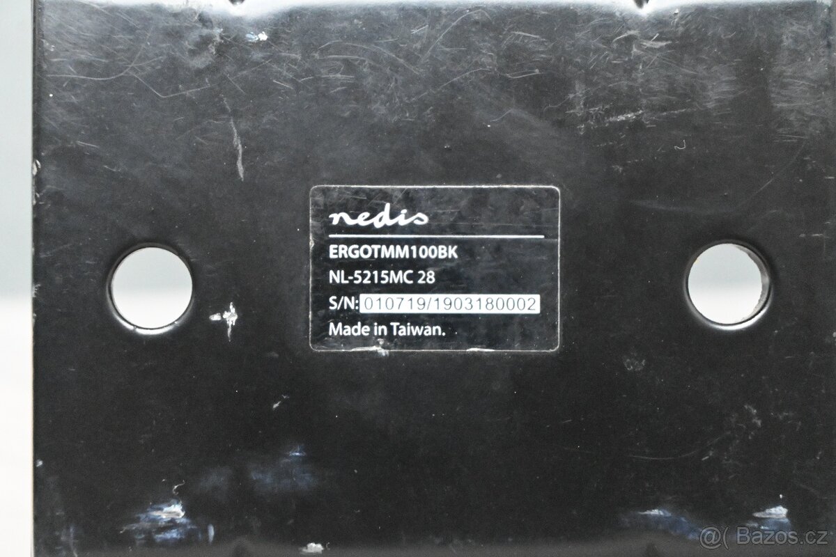 Stojan/držák na 3 monitory-Nedis ERGOTMM100BK - 4