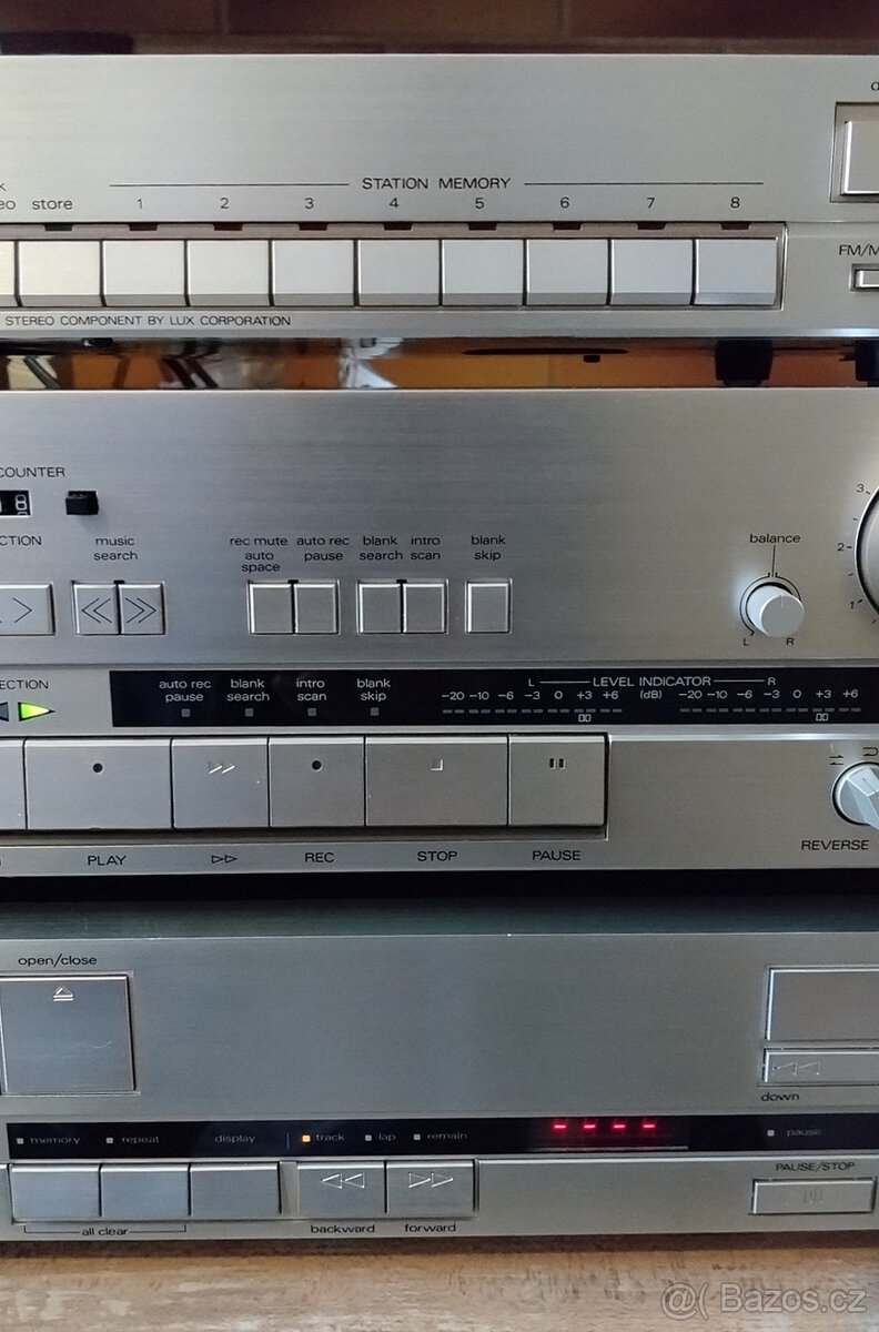 LUXMAN tape deck K-405 TOP - 4