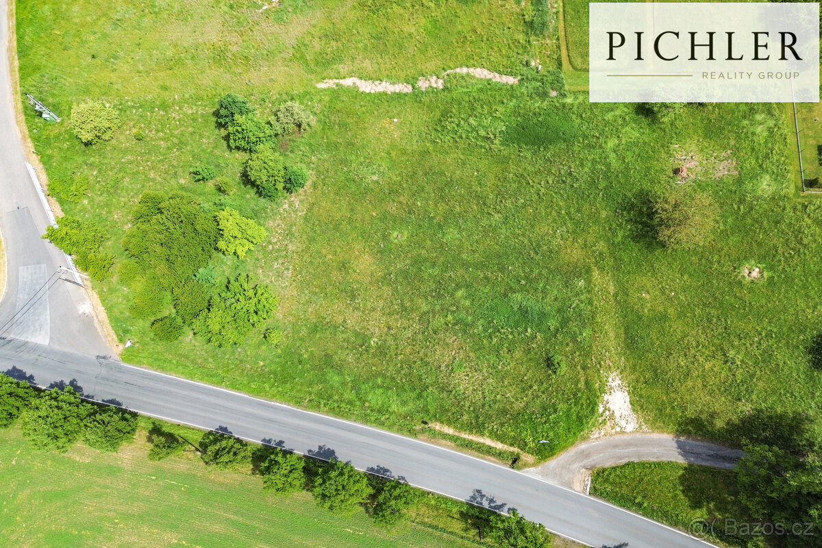 Prodej stavebního pozemku 1061 m2, Mirošov - 4
