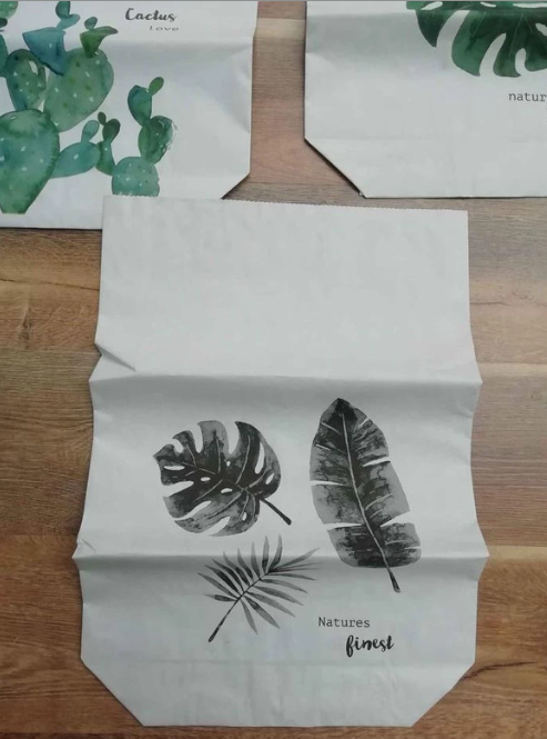 Sada papírových pytlů v boho stylu - 4