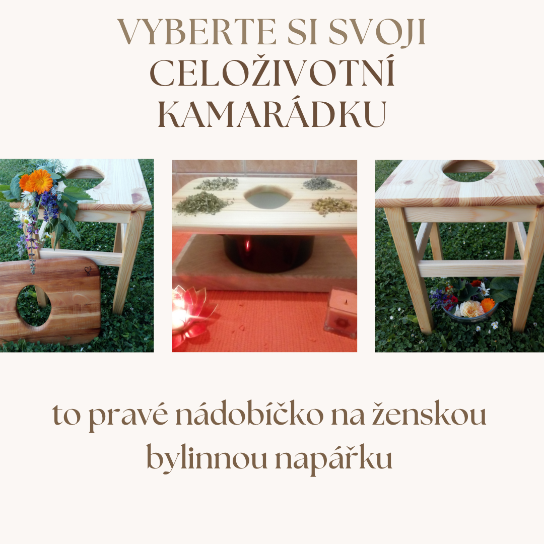 Sedátko/židlička pro ženskou bylinnou napářku - 4