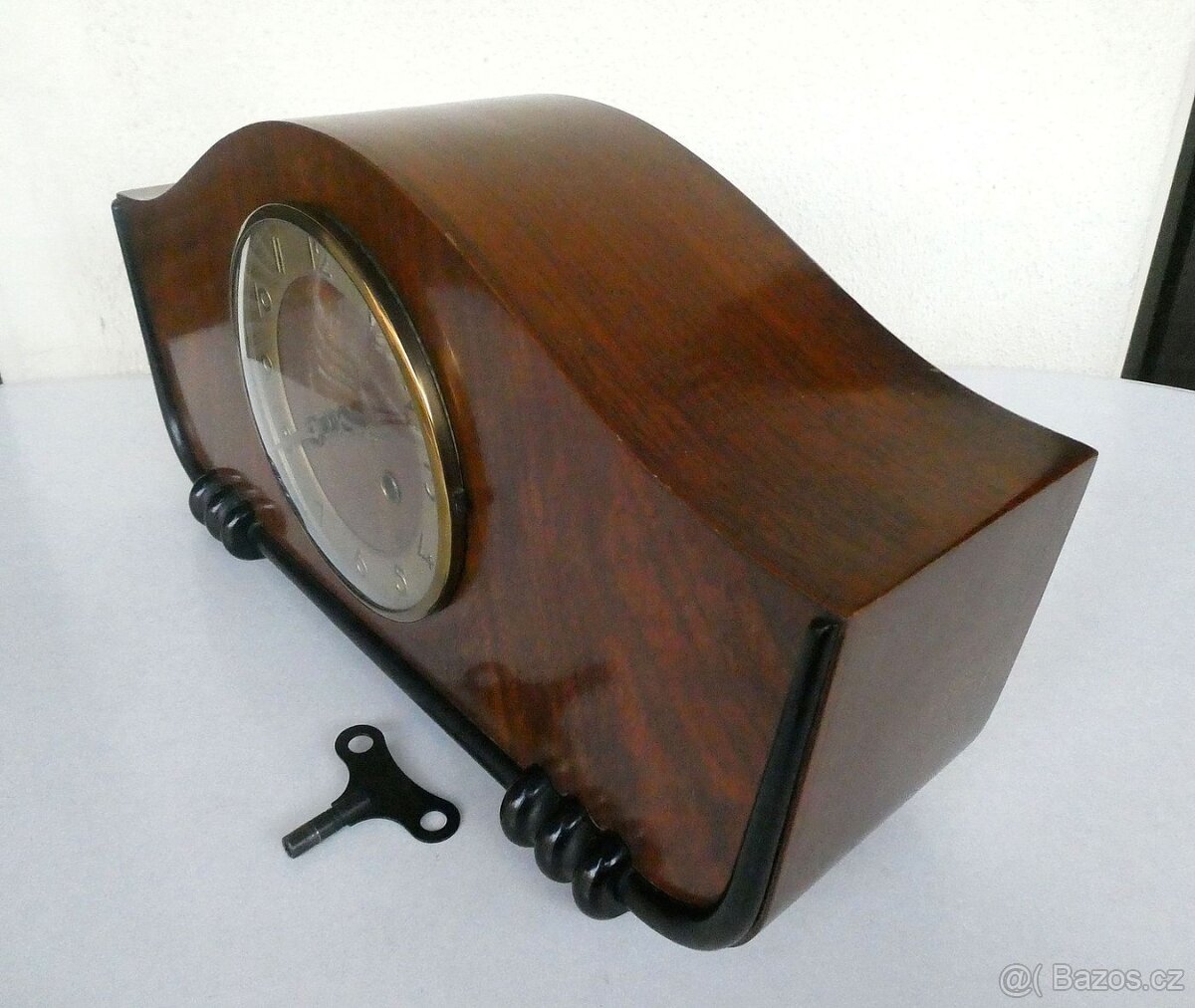 Starožitné krbové stolní hodiny - 4