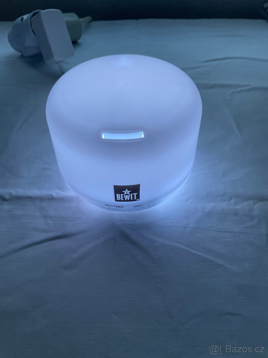 BEWIT aroma difuzér 4v1 – zvlhčovač, aromaterapie, LED lampa - 4
