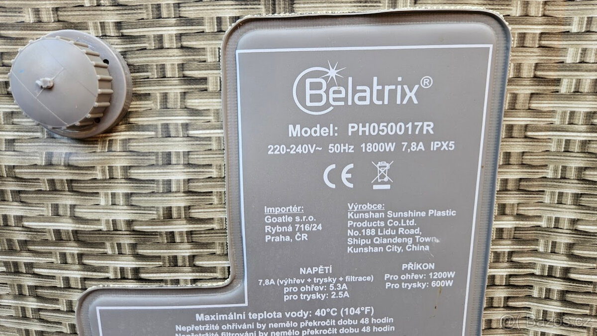 vířivka Belatrix Luxury 155 Rattan - 4