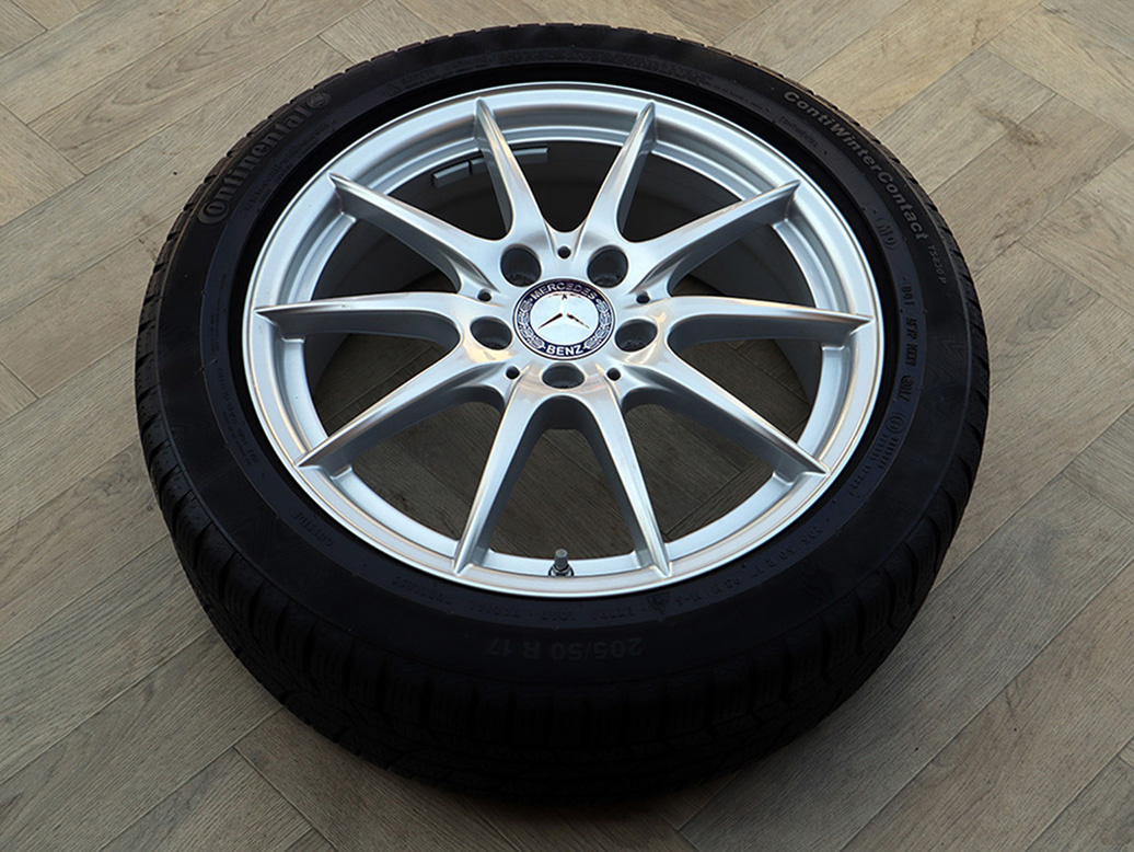 17" 5x112 ALU KOLA MERCEDES A + B + CLA – ZIMNÍ SADA - 4