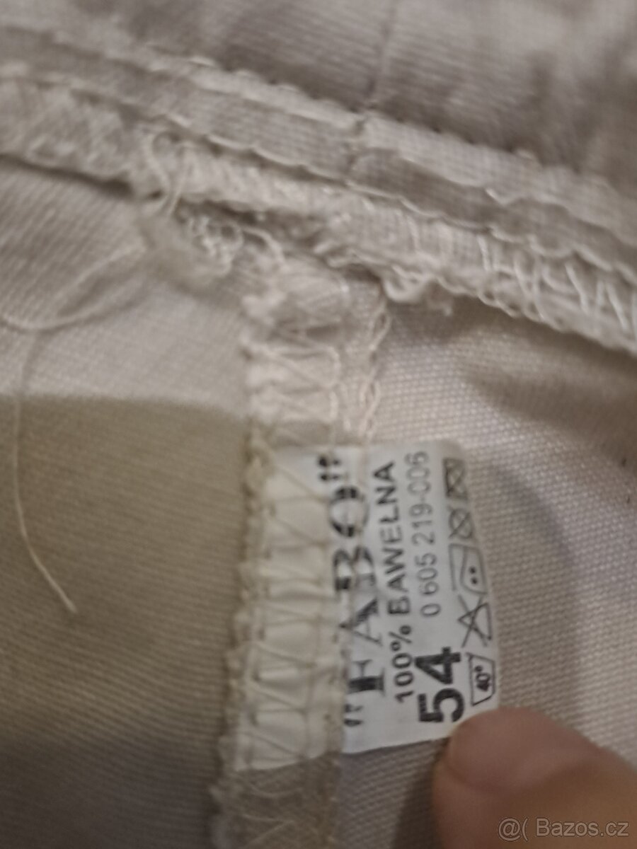 Dámské 3/4 kalhoty vel. 54, zn. FARO, streč - 4