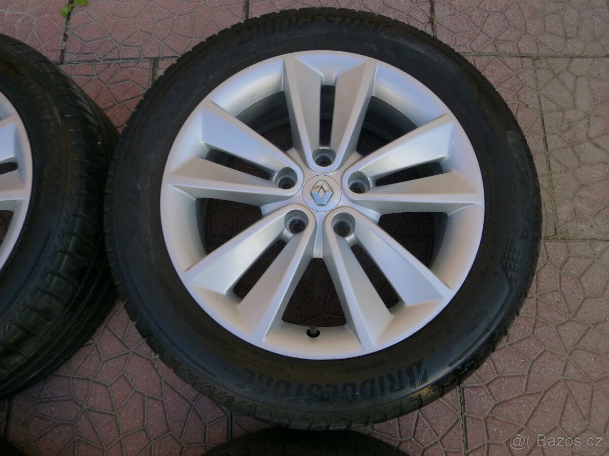 Letní sada alu disky - originál Renault 5x114,3 7Jx17 ET49 - 4