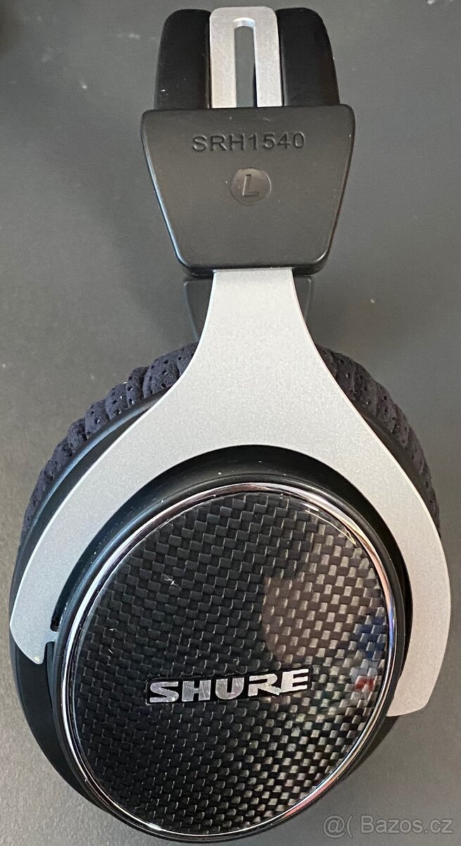 Shure SRH 1540, 2x kabel, náhr. náušníky, redukce, krabice - 4