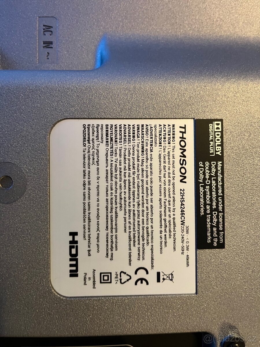 Televize LED zn. THOMSON - 4