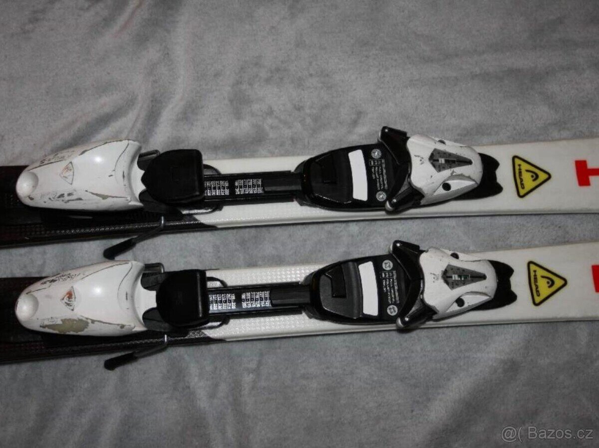 lyže head 97 cm , lyžaky - 4