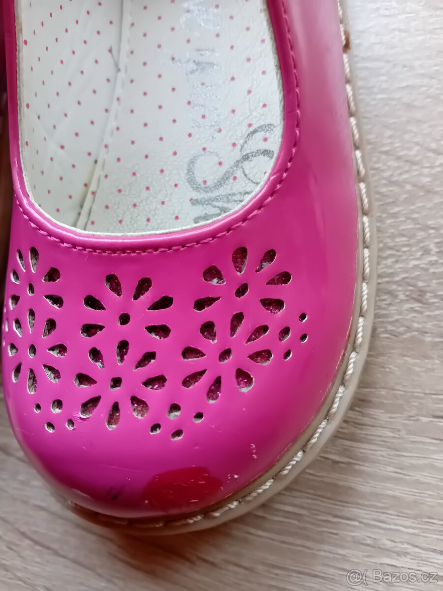 Dívčí baleríny velikost 21 - 4